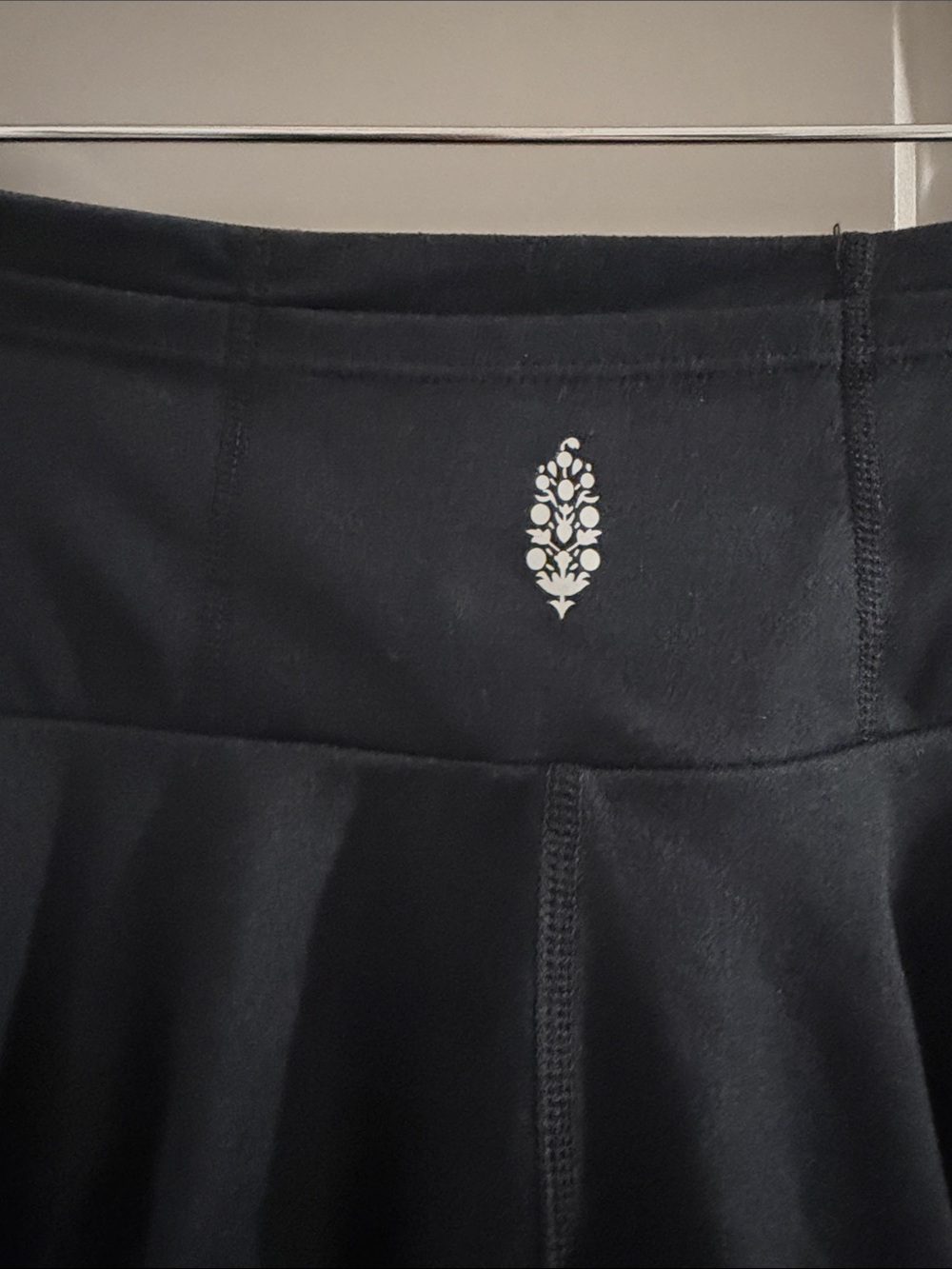 Free people check out my topspin black mini skirt shorts skort S - Picture 4 of 11